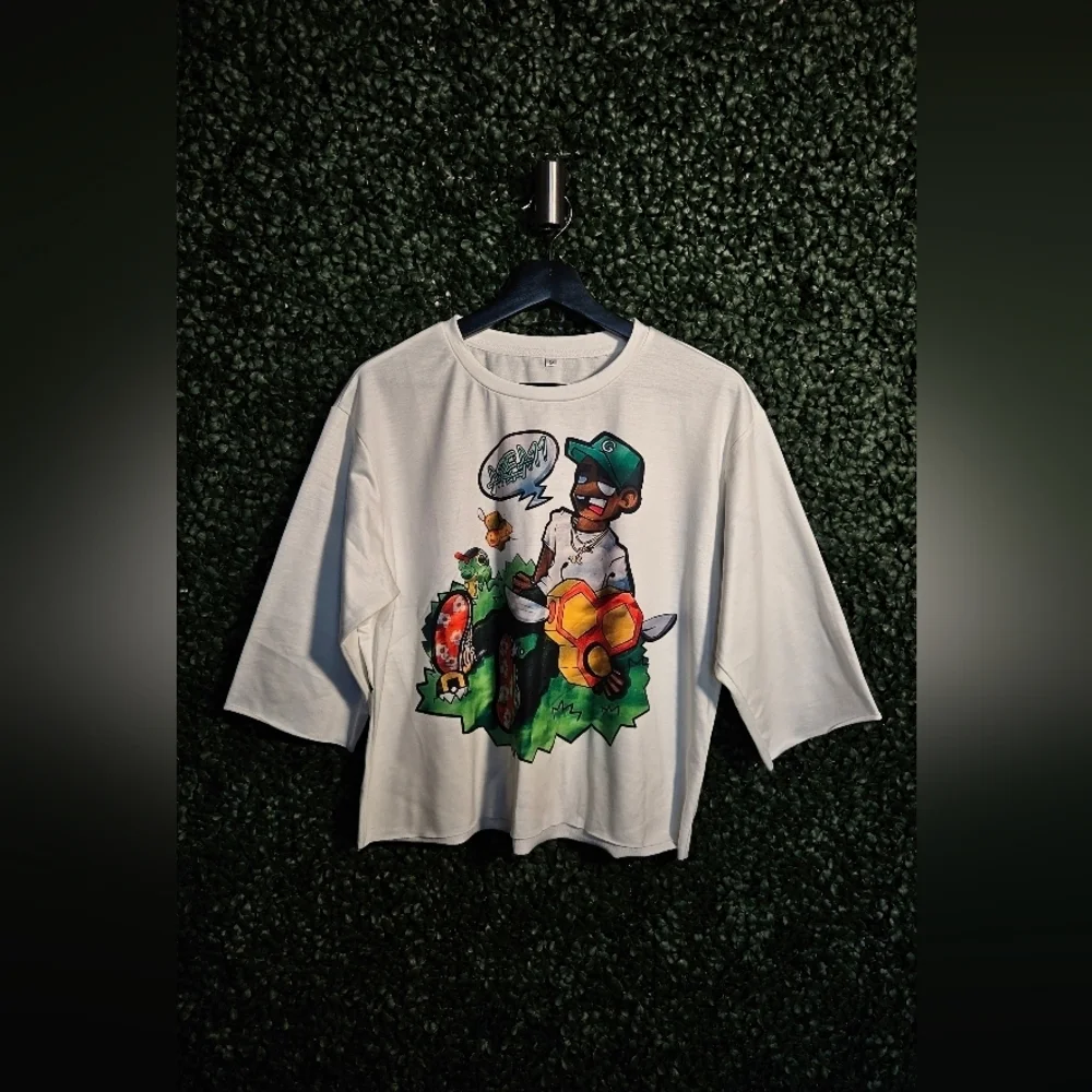 Kids Graphic White T-Shirt